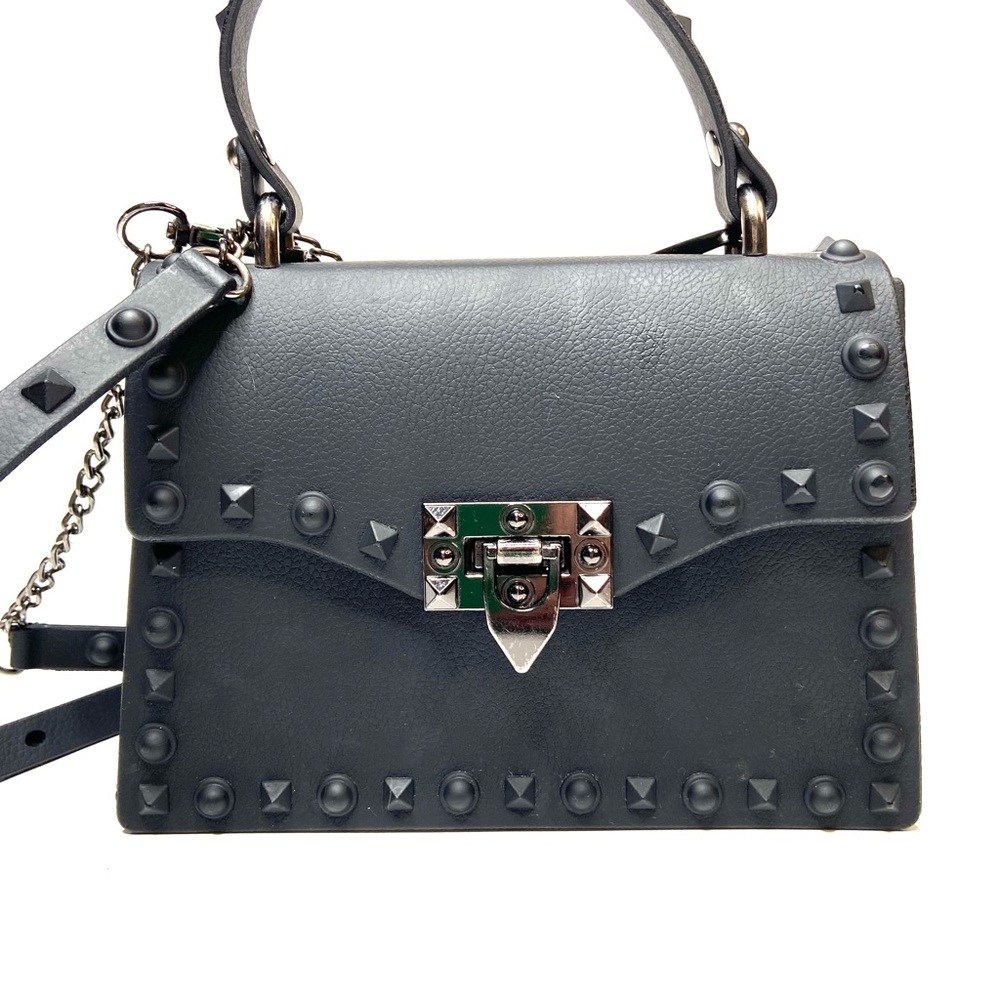 Jelly Rock Studded Top Handle Crossbody Bag - Picture 14 of 14